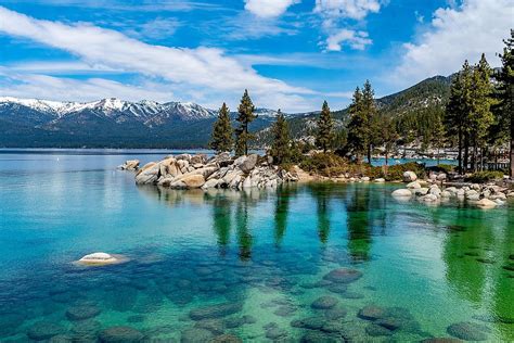 Is it safe to swim in Lake Tahoe, and can you really find a mermaid's library underwater?